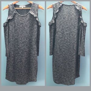 Long Sleeve Open Shoulder Dress